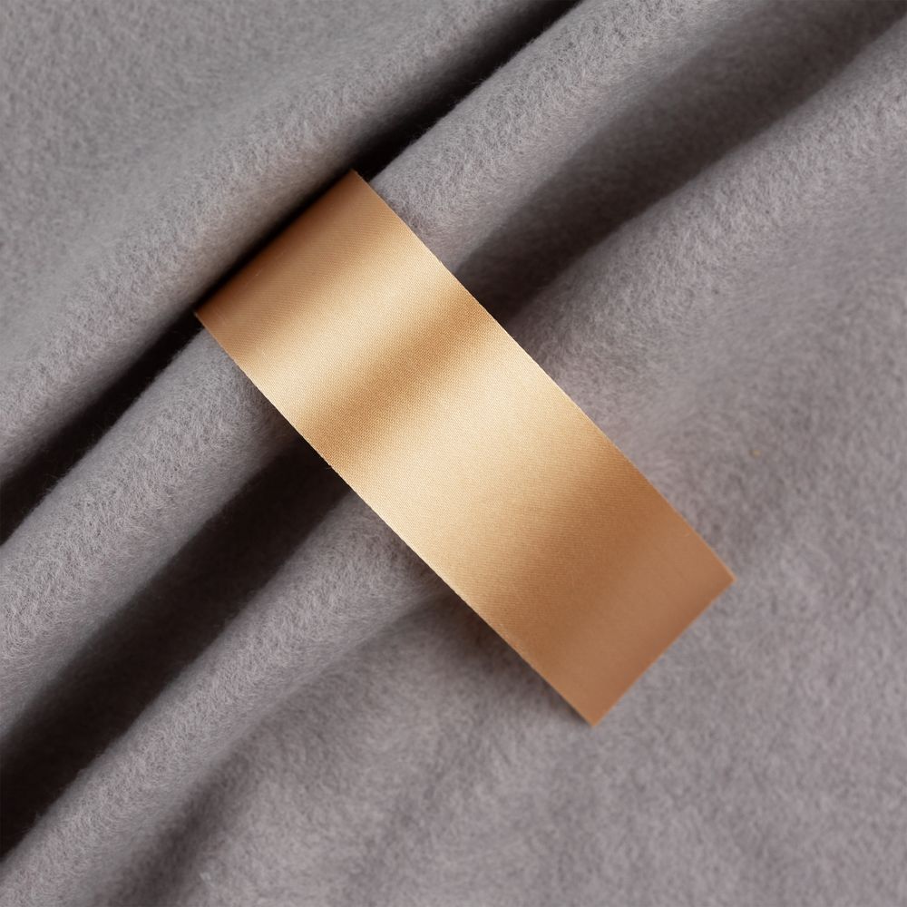 Лента сатиновая Satin 35 S, бежевая