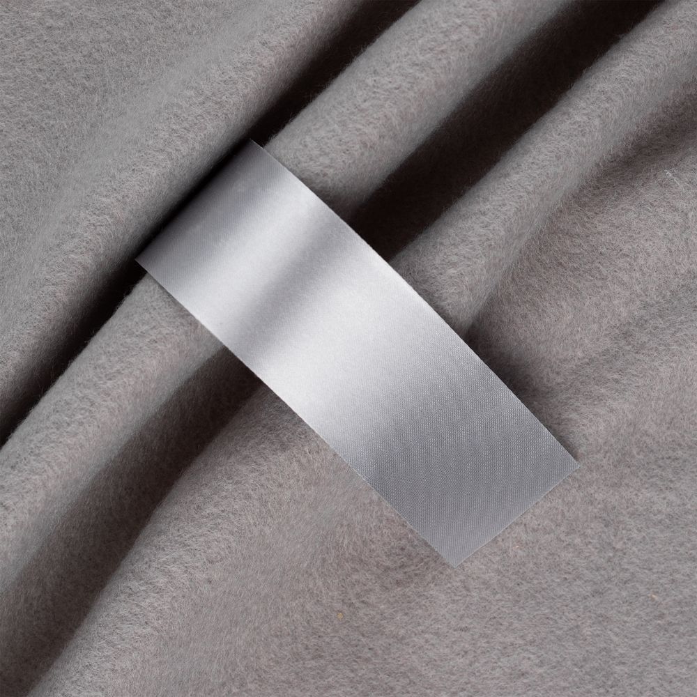 Лента сатиновая Satin 35 XXL, серая