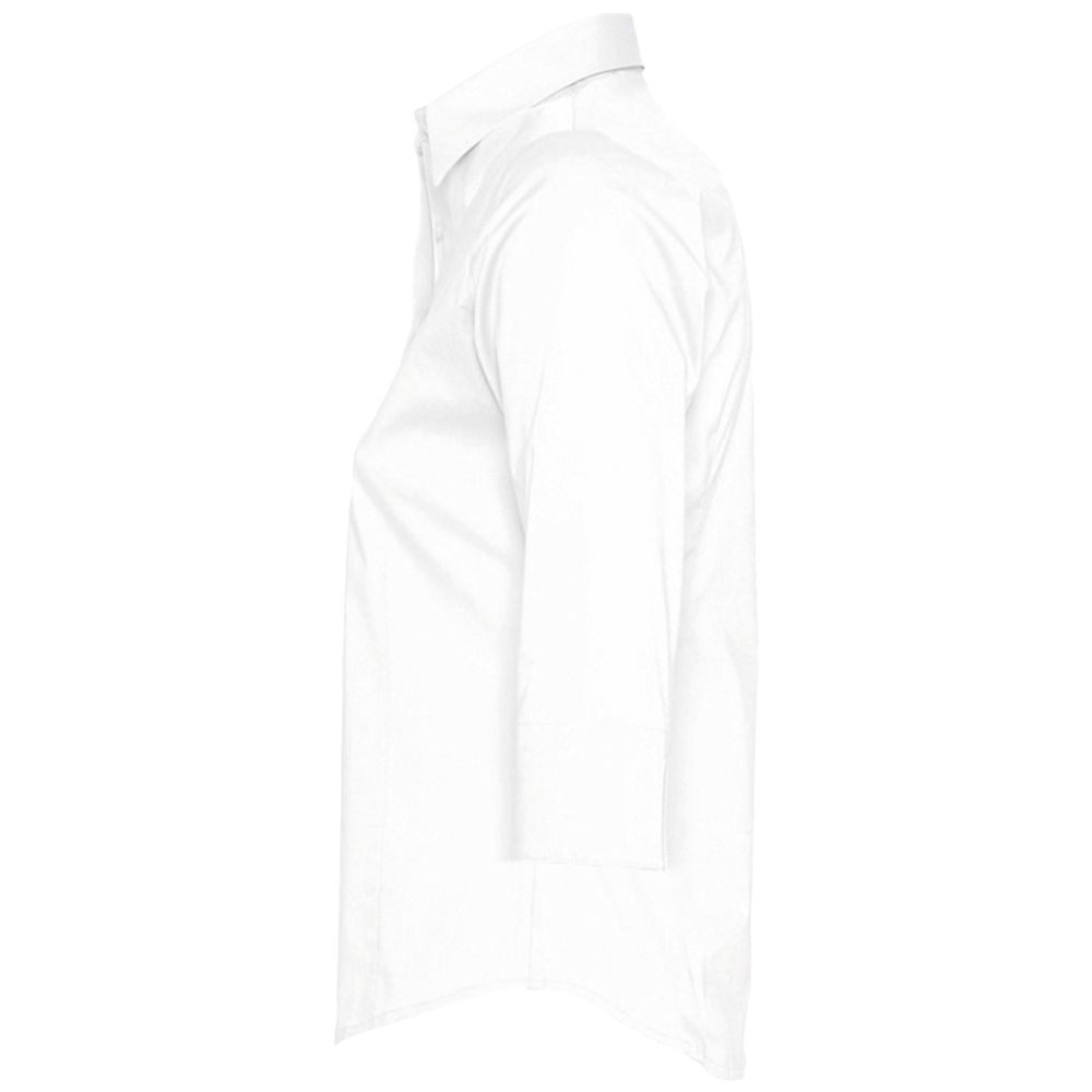 Рубашка женская с рукавом 3/4 Effect 140 белая, размер S