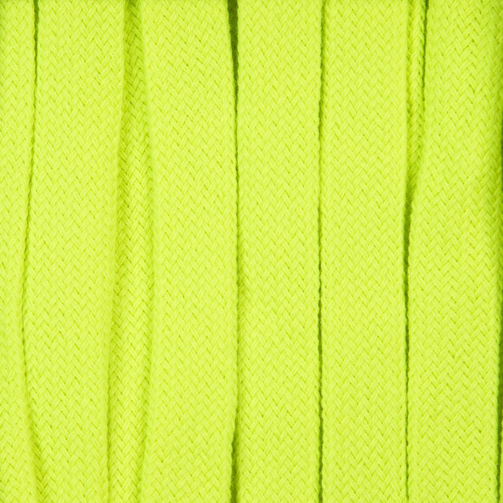 Плоский шнур Cord L, желтый неон