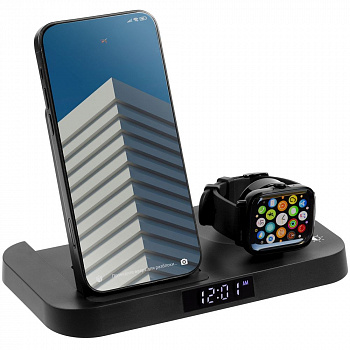 Зарядная станция с часами Clock Nest